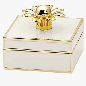 Kate Spade ♠️ Lenox Keaton Street Cream Jewelry Box
